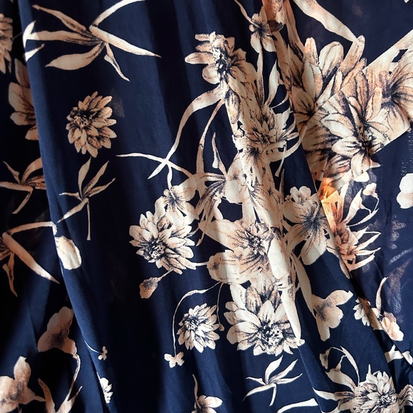 Venus Floral Print Wrap Dress - Picture 2 of 4